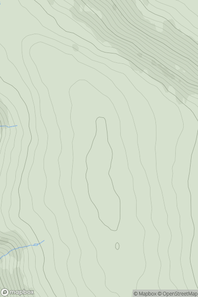 Thumbnail image for Black Mountain [Llandovery to Monmouth] showing contour plot for surrounding peak